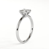 18kt Four Prong Diamond Engagement Ring