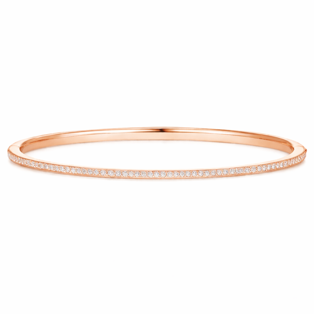18kt Whisper Diamond Bangle Bracelet