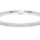 18kt Princess Diamond Tennis Bracelet