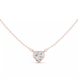 18kt Perfect Bezel Diamond Pendant