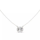 18kt Perfect Bezel Diamond Pendant