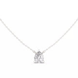 18kt Perfect Solitaire Pear Diamond Pendant