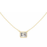 18kt Perfect Bezel Diamond Pendant