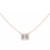 18kt Perfect Bezel Diamond Pendant